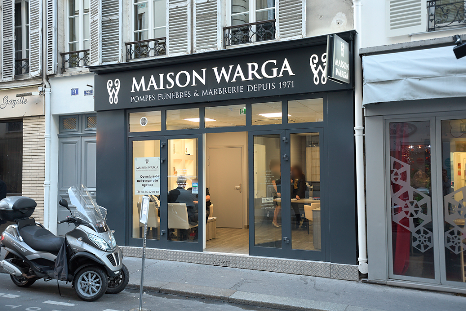 Maison Funéraire Warga - Pantin - Cimetière Parisien 